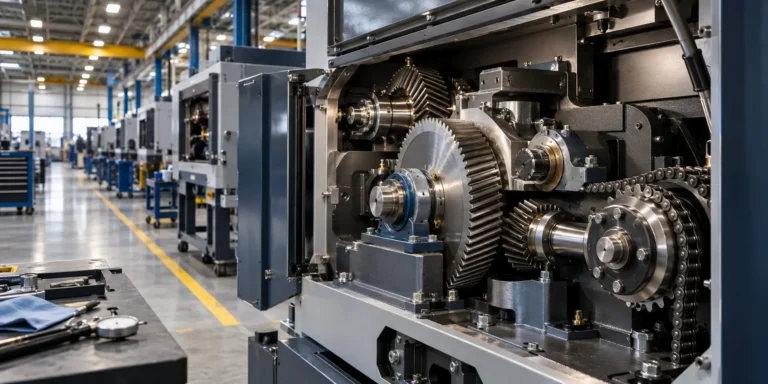 Gearbox assemblies on an OEM production line