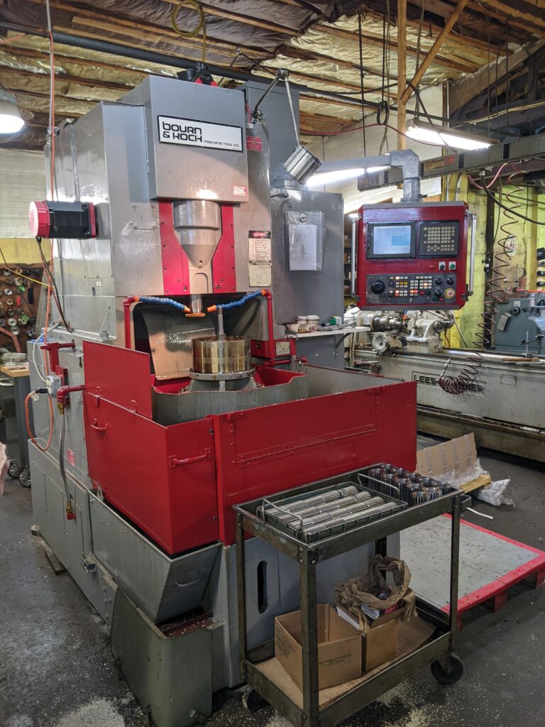 Born-Koch CNC gear shaper