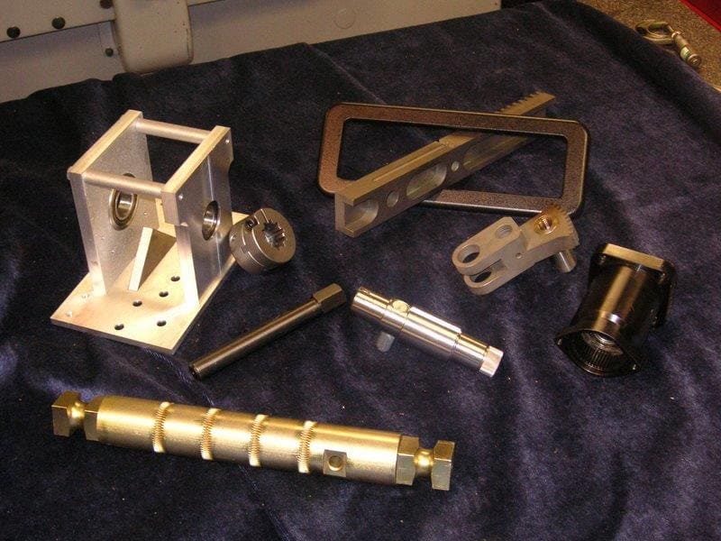 Precision CNC-machined parts