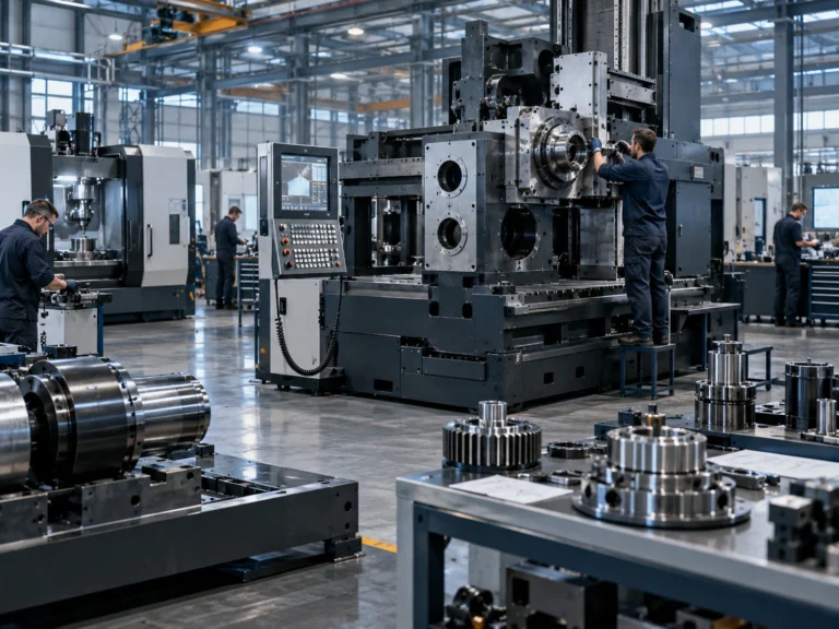 Machine tool builder workshop